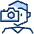 Camera User Icon from Cyber Duotone - Free Set