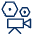 Movie Camera 2 Icon from Cyber Line - Free Set