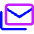 Email All Stacked Icon from Core Neon Set