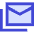 Email All Stacked Icon from Sharp Duo Set