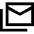 Email All Stacked Icon from Sharp Line Set