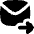 Email Forward Icon from Flex Solid Set