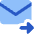Email Forward Icon from Core Flat Set