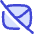 Email Off Disabled Icon from Flex Duo Set