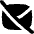 Email Off Disabled Icon from Flex Solid Set