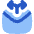 Envelope Mail Arrow Split Branch Icon from Flex Flat Set