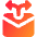 Envelope Mail Arrow Split Branch Icon from Core Gradient Set