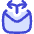 Envelope Mail Arrow Split Branch Icon from Flex Duo Set