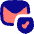 Envelope Mail Shield Protection Icon from Flex Pop Set