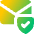 Envelope Mail Shield Protection Icon from Core Gradient Set
