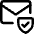 Envelope Mail Shield Protection Icon from Core Line Set