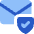 Envelope Mail Shield Protection Icon from Core Flat Set