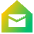 Home Mailing Address Icon from Sharp Gradient Set