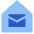 Home Mailing Address Icon from Sharp Flat Set