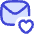 Inbox Favorite Heart Icon from Flex Duo Set | Free Download as SVG Vector and Transparent PNG | Streamline icons