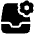Inbox Setting Gear Icon from Plump Solid Set