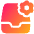 Inbox Setting Gear Icon from Plump Gradient Set