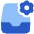 Inbox Setting Gear Icon from Plump Flat Set