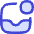 Inbox Tray Notification Badge Icon from Flex Duo Set