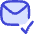 Mail Check icon - Free transparent PNG, SVG. No sign up needed.
