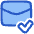 Mail Check Icon from Plump Duo Set