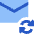 Mail Loading Icon from Sharp Flat Set