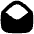 Mail Mark As Read Icon from Flex Solid Set