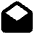 Mail Mark As Read Icon from Core Solid Set