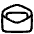 Mail Mark As Read Icon from Plump Line Set