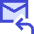 Mail Reply Icon from Sharp Duo Set
