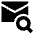 Mail Search icon - Free transparent PNG, SVG. No sign up needed.