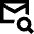 Mail Search Icon from Sharp Remix Set