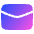 Mail Solo Icon from Plump Gradient Set