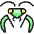 Insect Mantis Icon from Ultimate Colors Set