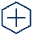 Add Hexagon 1 Icon from Cyber Line - Free Set