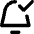 Alarm Enabled Bell Notification Icon from Micro Line - Free Set