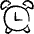 Alert Alarm Clock Icon from Freehand Line - Free Set