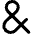 Ampersand Icon from Core Remix - Free Set