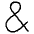 Ampersand Icon from Ultimate Light - Free Set