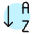 Arrange Letter Icon from Ultimate Colors - Free Set