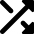 Arrow Crossover Right Icon from Core Solid - Free Set