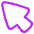 Arrow Cursor 1 Icon from Plump Neon - Free Set