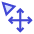 Arrow Cursor Move Icon from Sharp Duo - Free Set