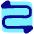 Arrow Curvy Both Direction 2 Icon from Plump Pop - Free Set