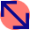 Arrow Diagonal 2 Icon from Sharp Pop - Free Set