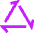 Arrow Triangle Loop Icon from Sharp Neon - Free Set