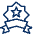 Badge Star 2 Icon from Cyber Line - Free Set