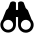 Binocular Icon from Ultimate Bold - Free Set