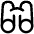 Binoculars Icon from Flex Line - Free Set