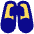 Binoculars Icon from Plump Pop - Free Set
